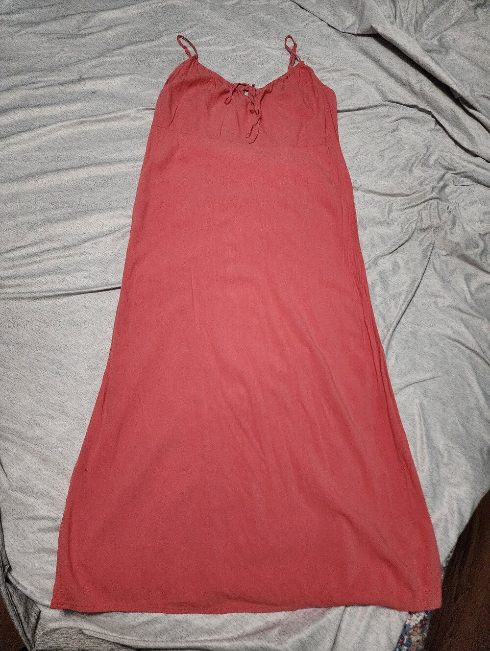 Old Navy Rust Spaghetti Strap Maxi Dress